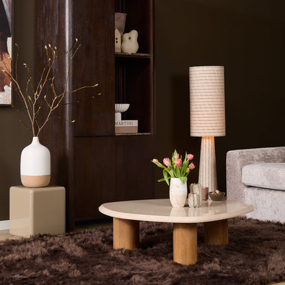 Organische Salontafel Nuvé | 100 cm - Industrieelinhuis.nl