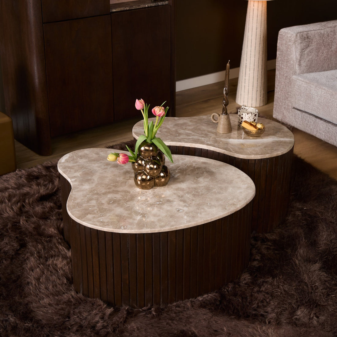 Salontafel Nomi 84 cm - Industrieelinhuis.nl