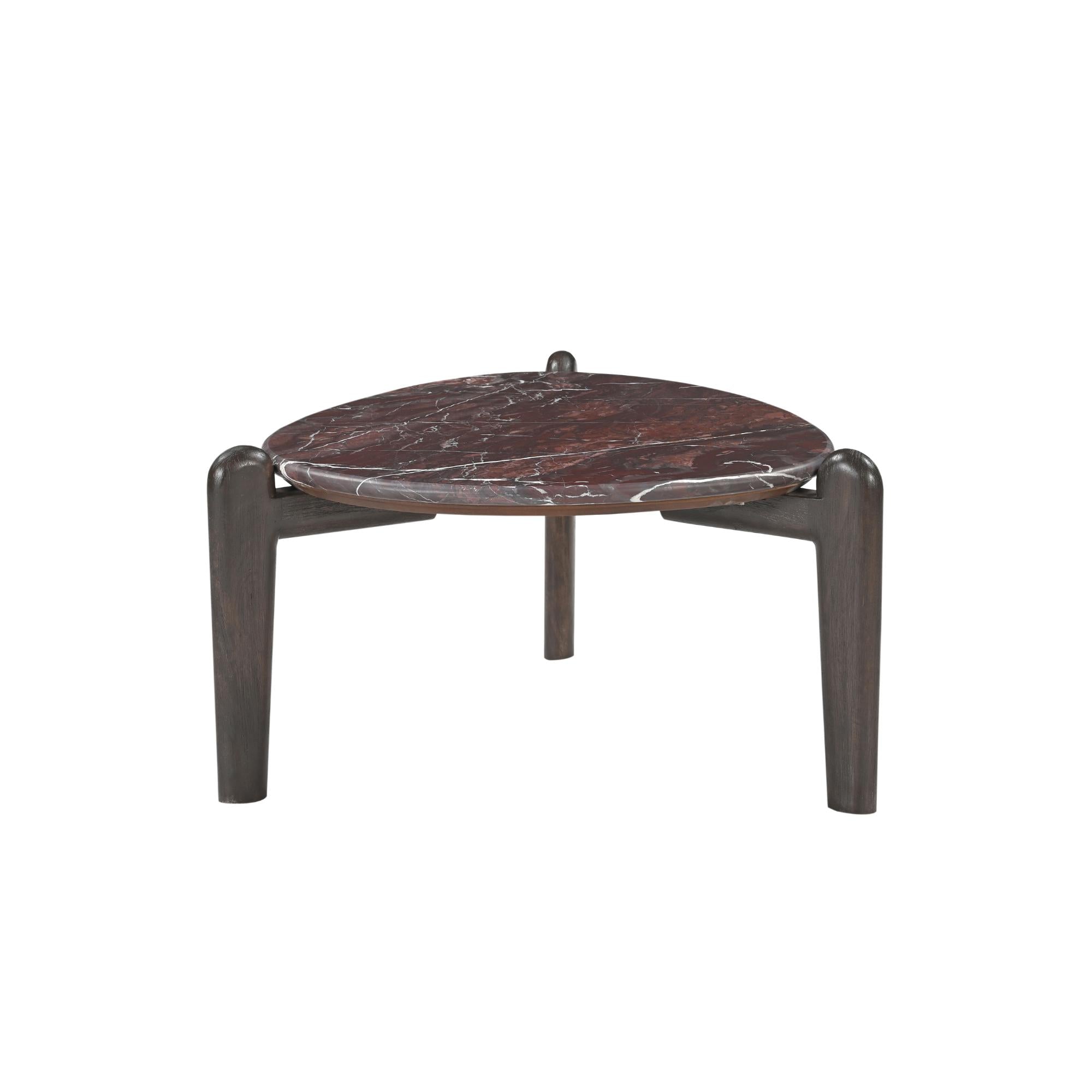 Salontafel Alva Marmer 85 cm - Industrieelinhuis.nl