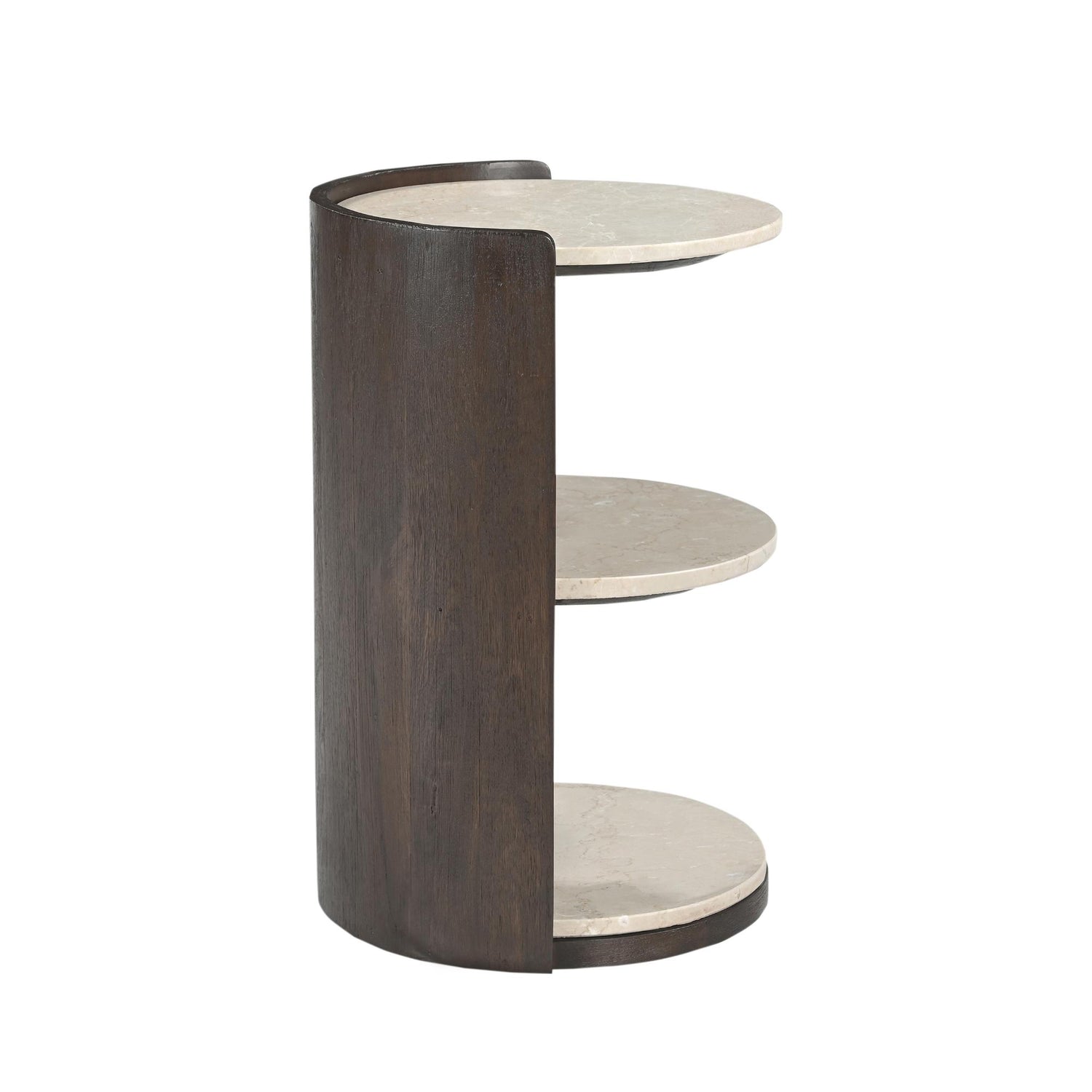 Bijzettafel Alva Marmer 70 cm - Industrieelinhuis.nl