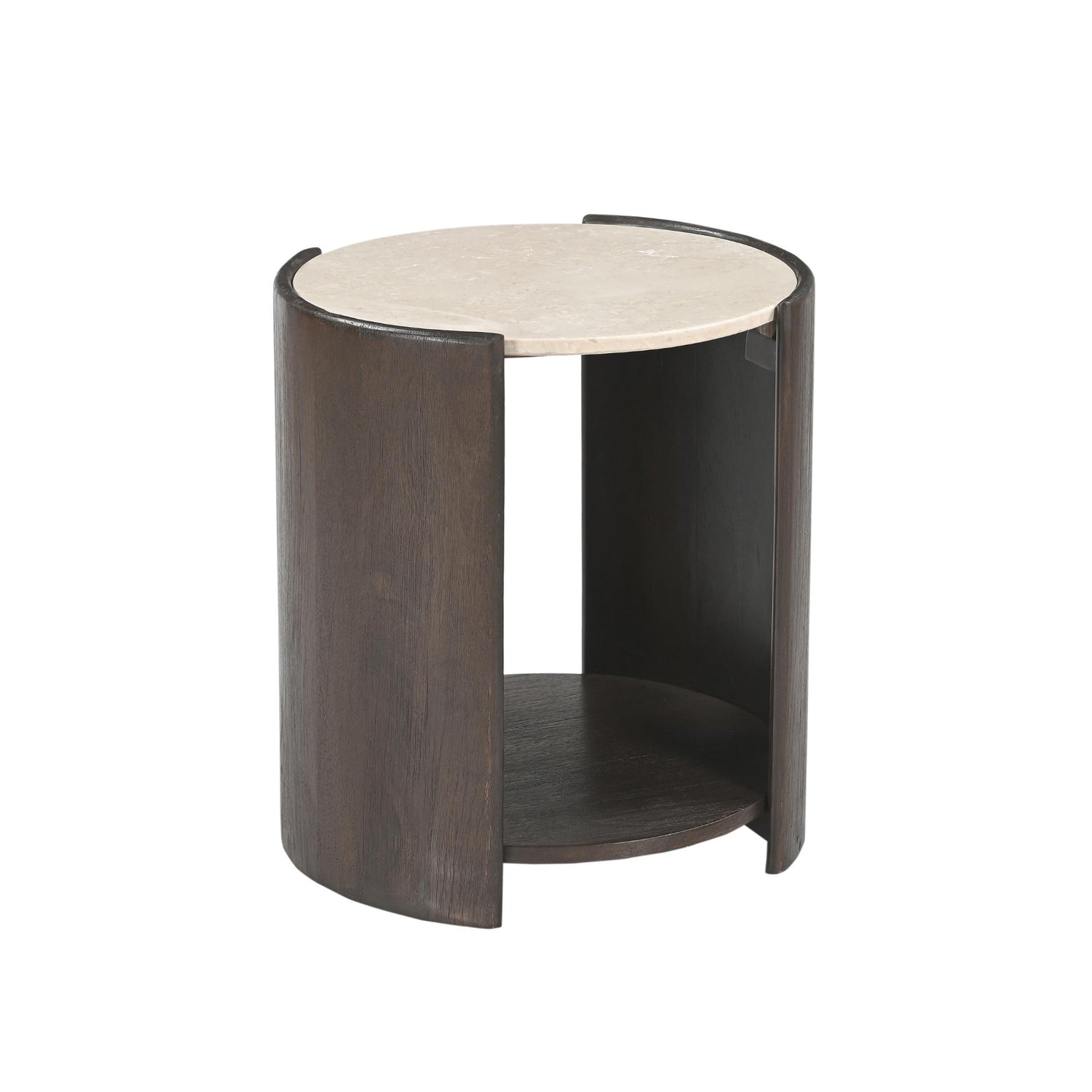 Bijzettafel Alva Marmer 70 cm - Industrieelinhuis.nl
