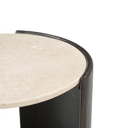 Bijzettafel Alva Marmer 70 cm - Industrieelinhuis.nl