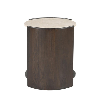 Bijzettafel Alva Marmer 70 cm - Industrieelinhuis.nl
