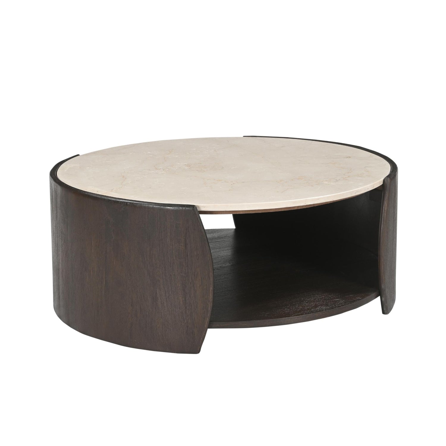 Bijzettafel Alva Marmer 70 cm - Industrieelinhuis.nl