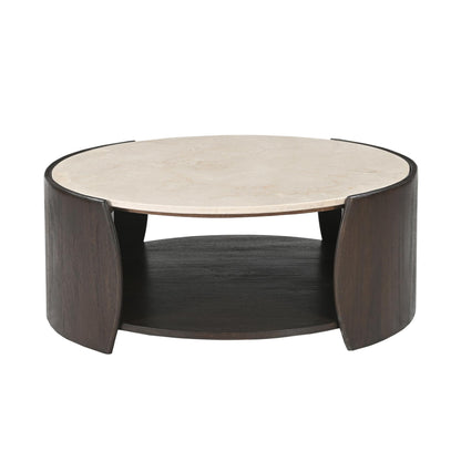 Bijzettafel Alva Marmer 70 cm - Industrieelinhuis.nl