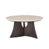Salontafel Milo Botticino marmer 80 cm - Industrieelinhuis.nl