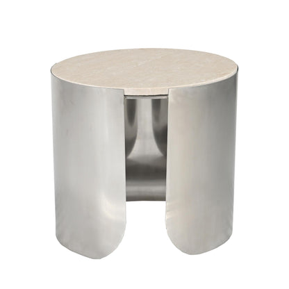 Bijzettafel Alva Marmer 70 cm - Industrieelinhuis.nl