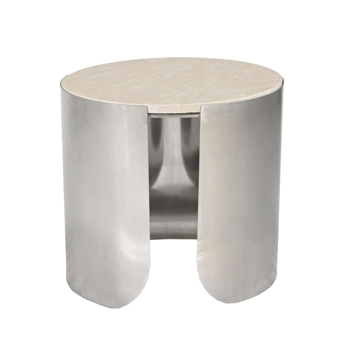 Salontafel Zeli Botticino marmer 45 cm - Industrieelinhuis.nl