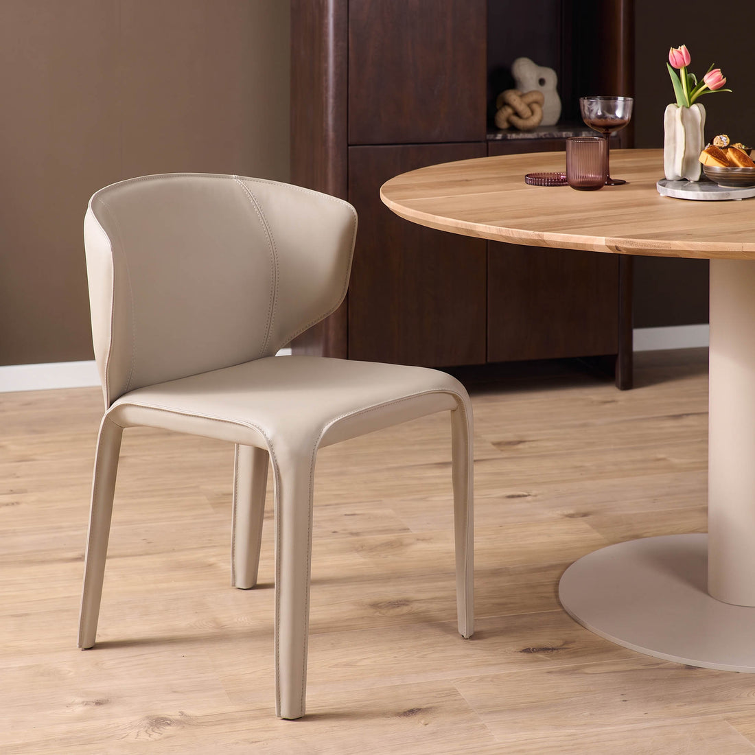 Eetkamerstoel Noor Beige