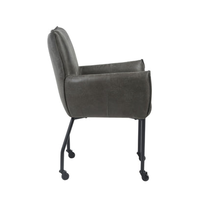 Eetkamerstoel Pim Bull Antraciet 67