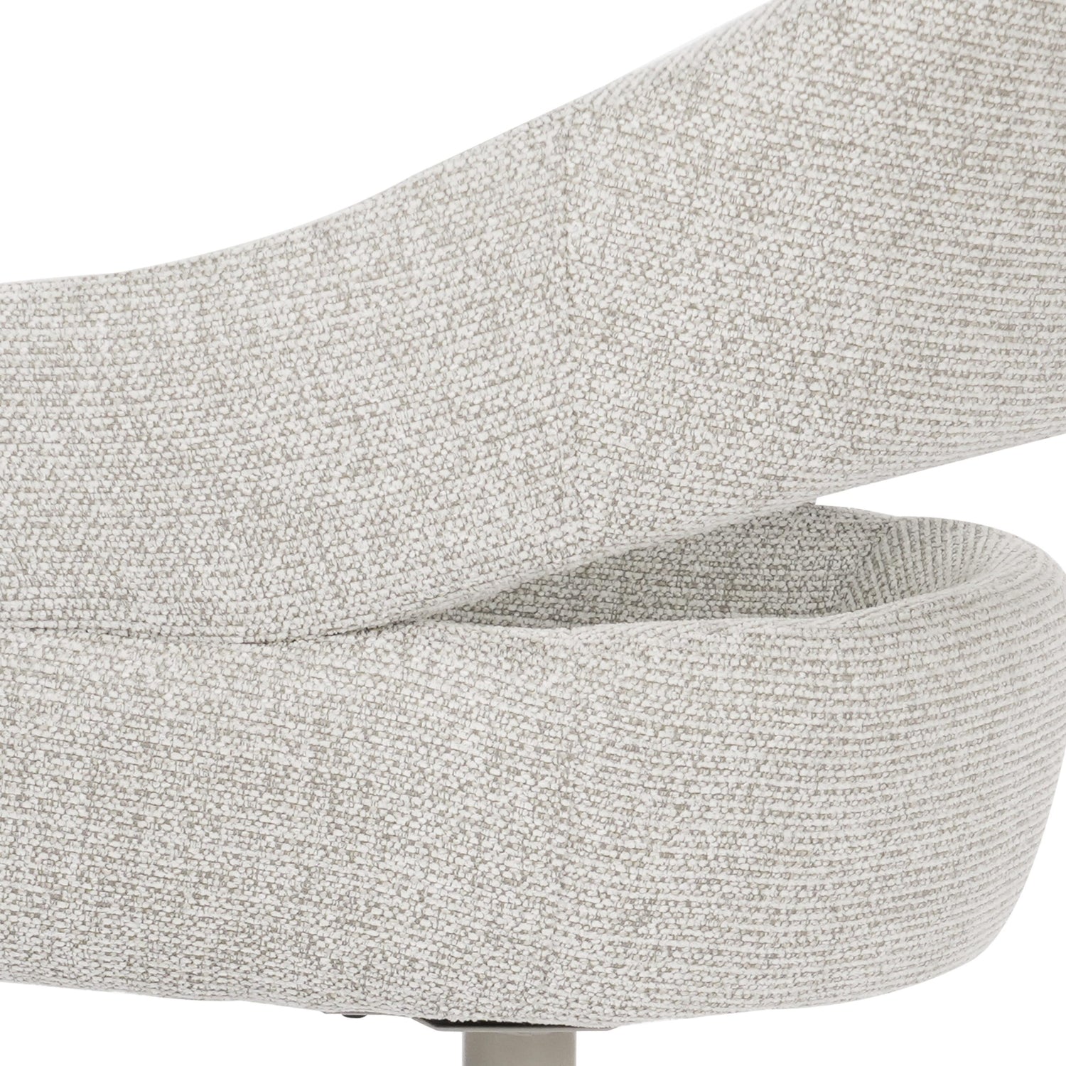 Draaibare eetkamerstoel Lily Beige - Industrieelinhuis.nl