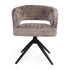Eetkamerstoel Demi | Clay | Poot Black | Met armleuning - Industrieelinhuis.nl