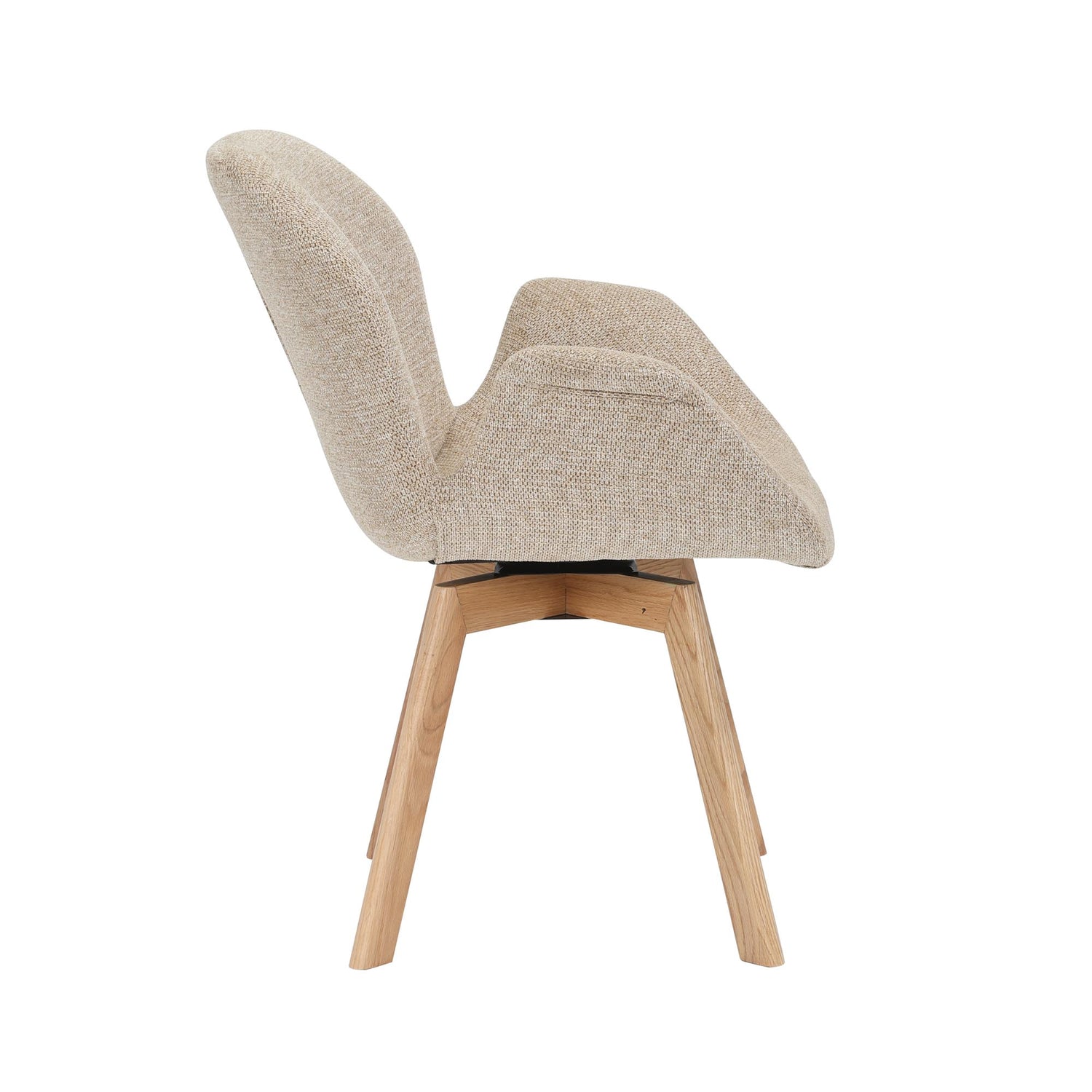 Eetkamerstoel Jesse | Light Brown - Industrieelinhuis.nl