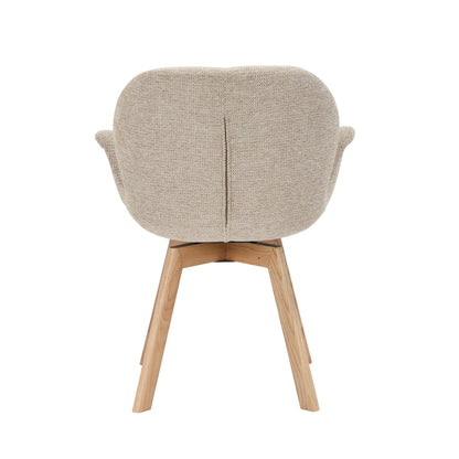 Eetkamerstoel Jesse | Light Brown - Industrieelinhuis.nl
