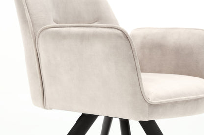 Eetkamerstoel Nola Offwhite (bestellen per 2) - Industrieelinhuis.nl