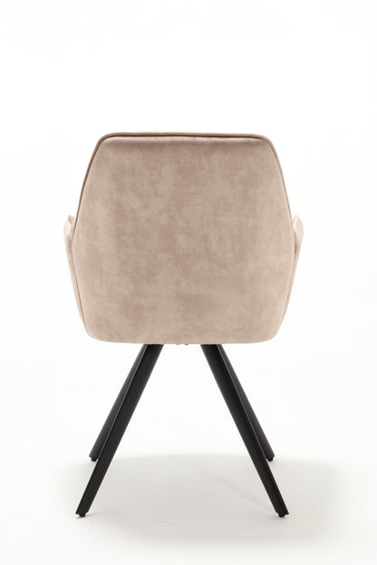 Eetkamerstoel Nola Taupe (bestellen per 2) - Industrieelinhuis.nl