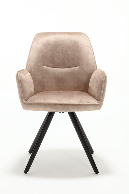 Eetkamerstoel Nola Taupe (bestellen per 2) - Industrieelinhuis.nl