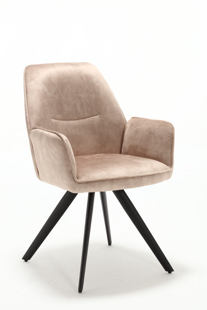 Eetkamerstoel Nola Taupe (bestellen per 2) - Industrieelinhuis.nl