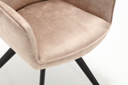 Eetkamerstoel Nola Taupe (bestellen per 2) - Industrieelinhuis.nl