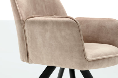 Eetkamerstoel Nola Taupe (bestellen per 2) - Industrieelinhuis.nl