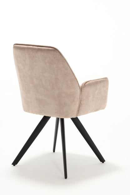 Eetkamerstoel Nola Taupe (bestellen per 2) - Industrieelinhuis.nl