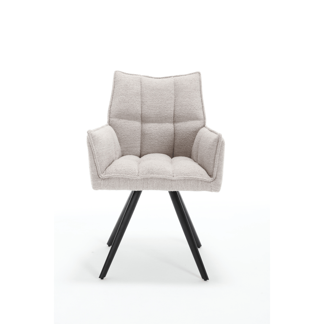 Eetkamerstoel June Creme (bestellen per 2) - Industrieelinhuis.nl