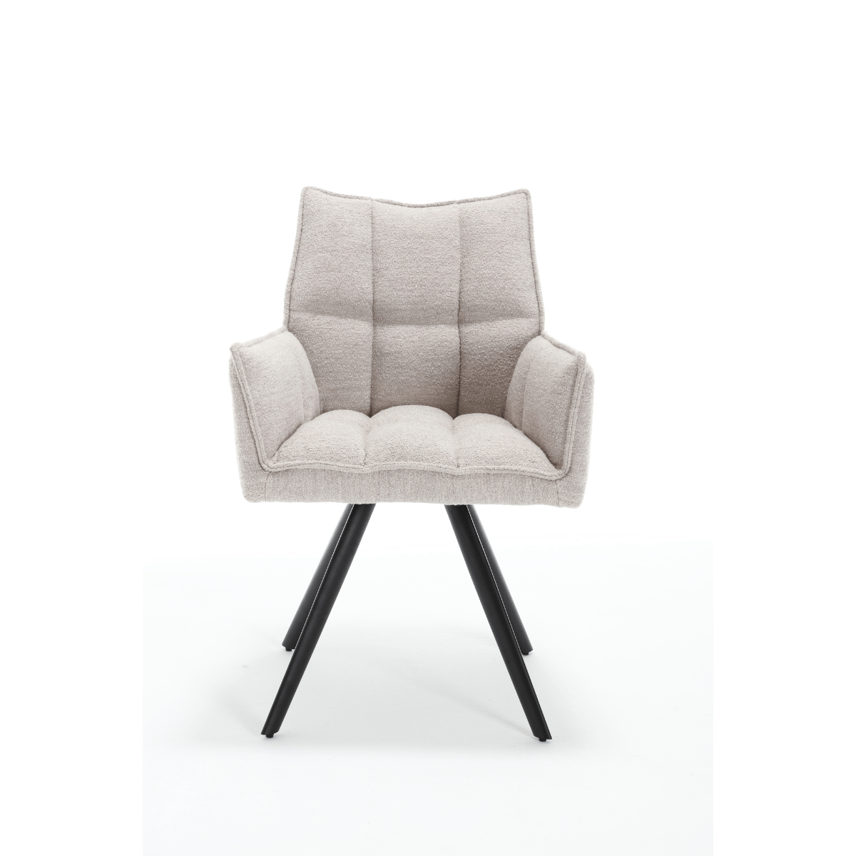 Eetkamerstoel June Creme (bestellen per 2) - Industrieelinhuis.nl