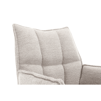Eetkamerstoel June Creme (bestellen per 2) - Industrieelinhuis.nl