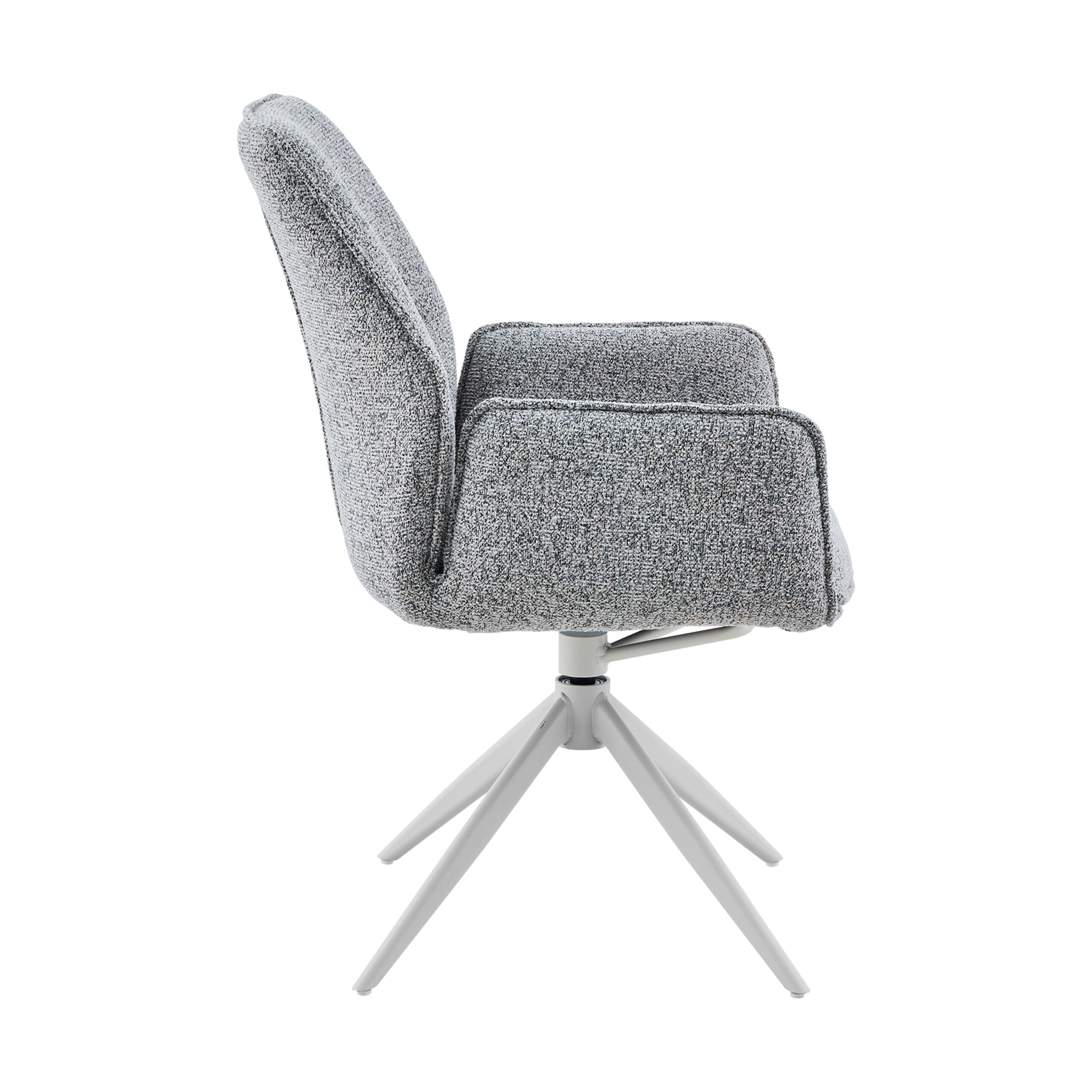 Armstoel Hera Grijs - Industrieelinhuis.nl