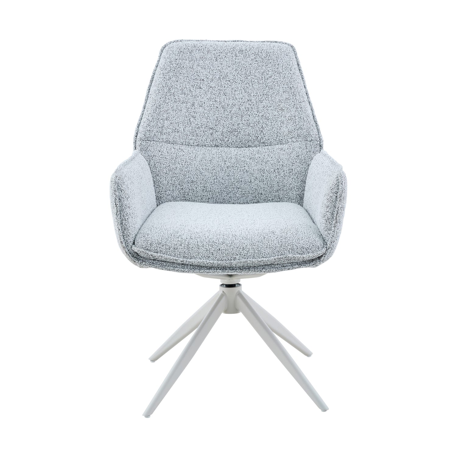 Armstoel Hera Lichtgrijs - Industrieelinhuis.nl