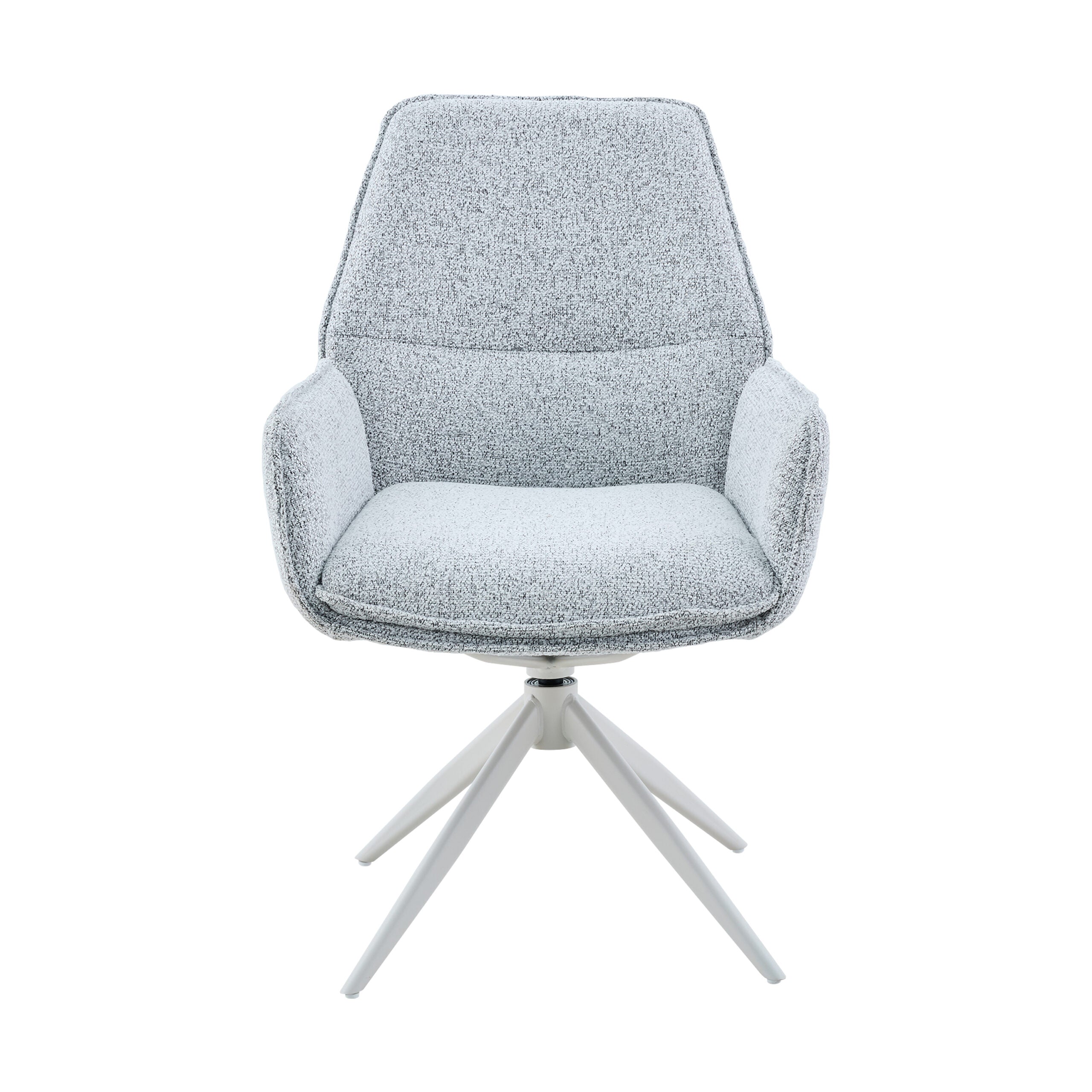 Armstoel Hera Lichtgrijs - Industrieelinhuis.nl