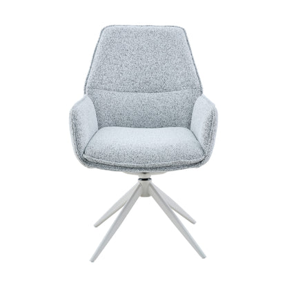 Armstoel Hera Lichtgrijs - Industrieelinhuis.nl