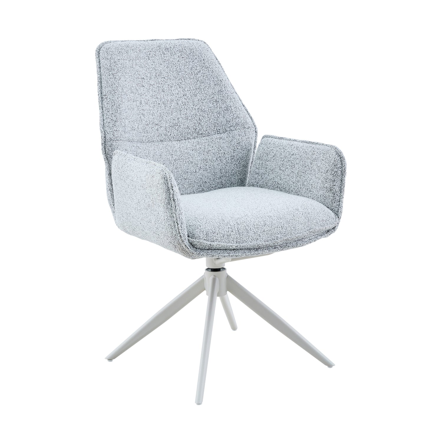 Armstoel Hera Lichtgrijs - Industrieelinhuis.nl