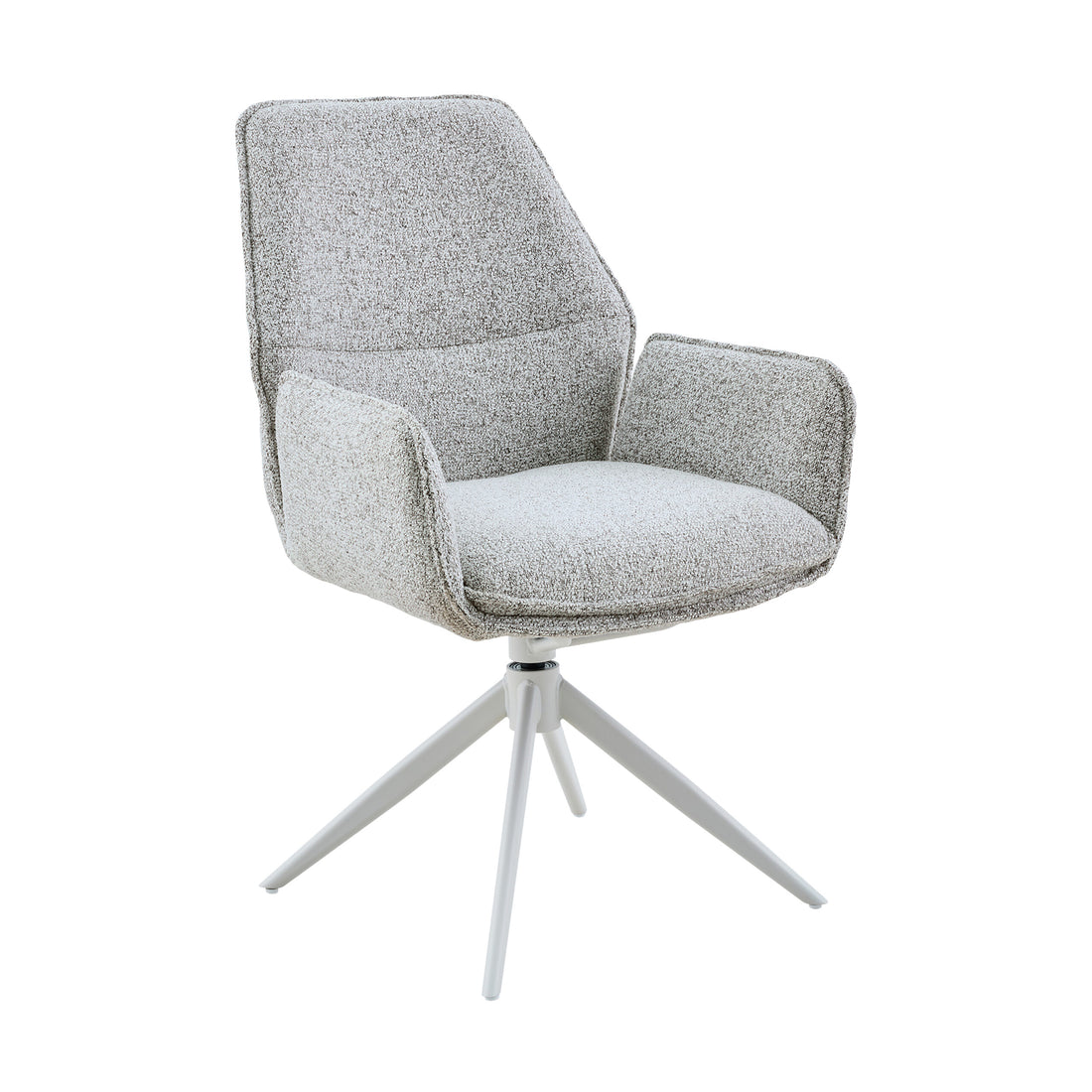 Armstoel Hera Lichtgrijs - Industrieelinhuis.nl