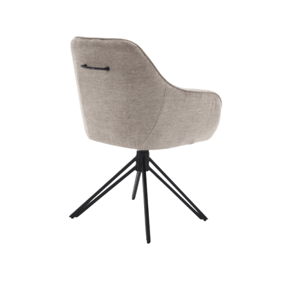 Eetkamerstoel Jens Beige (bestellen per 2) - Industrieelinhuis.nl