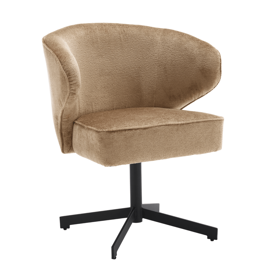 Eetkamerstoel Perry Taupe (bestellen per 2) - Industrieelinhuis.nl