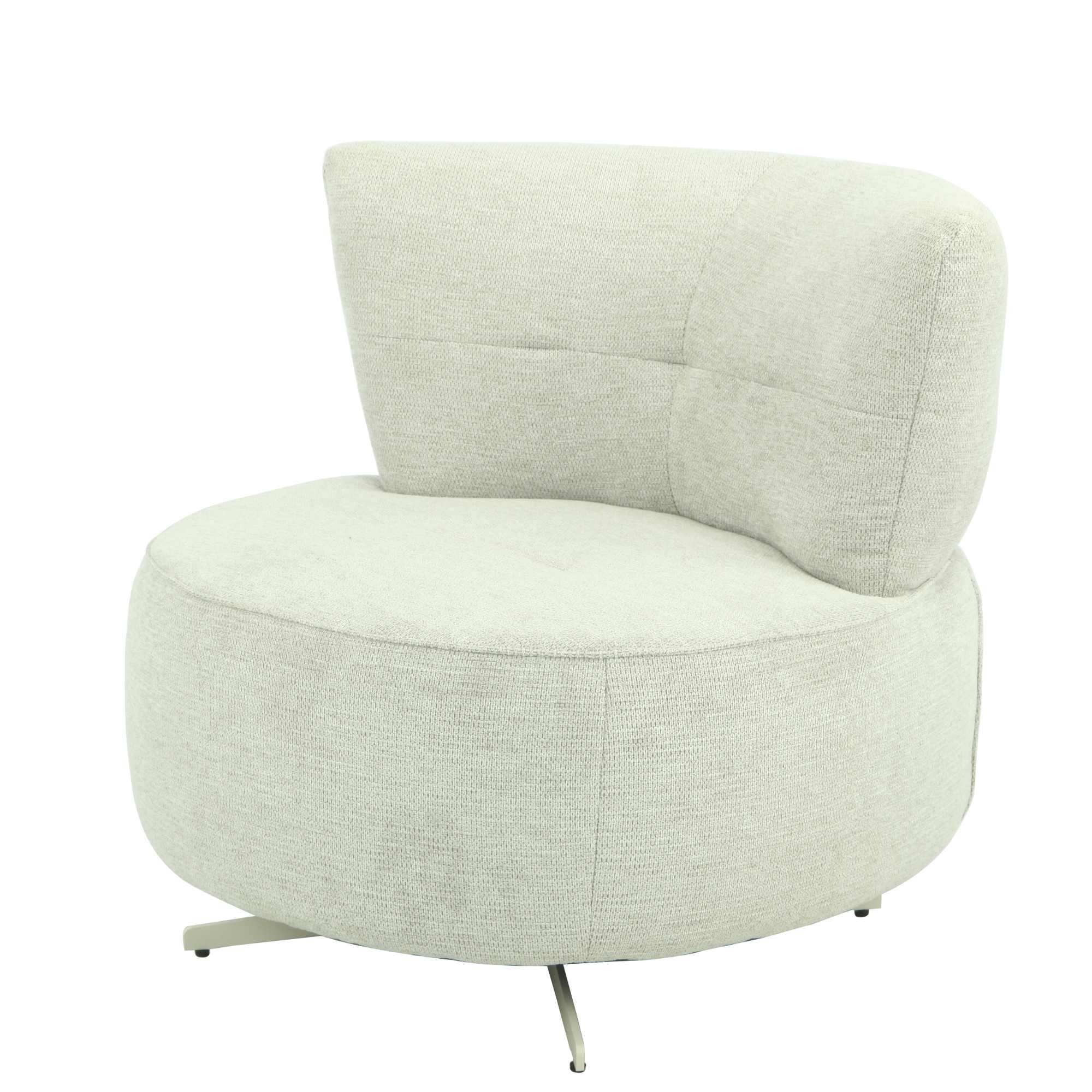 Fauteuil Fien Lichtgrijs - Industrieelinhuis.nl