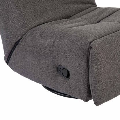 Relaxfauteuil Lazy Antraciet