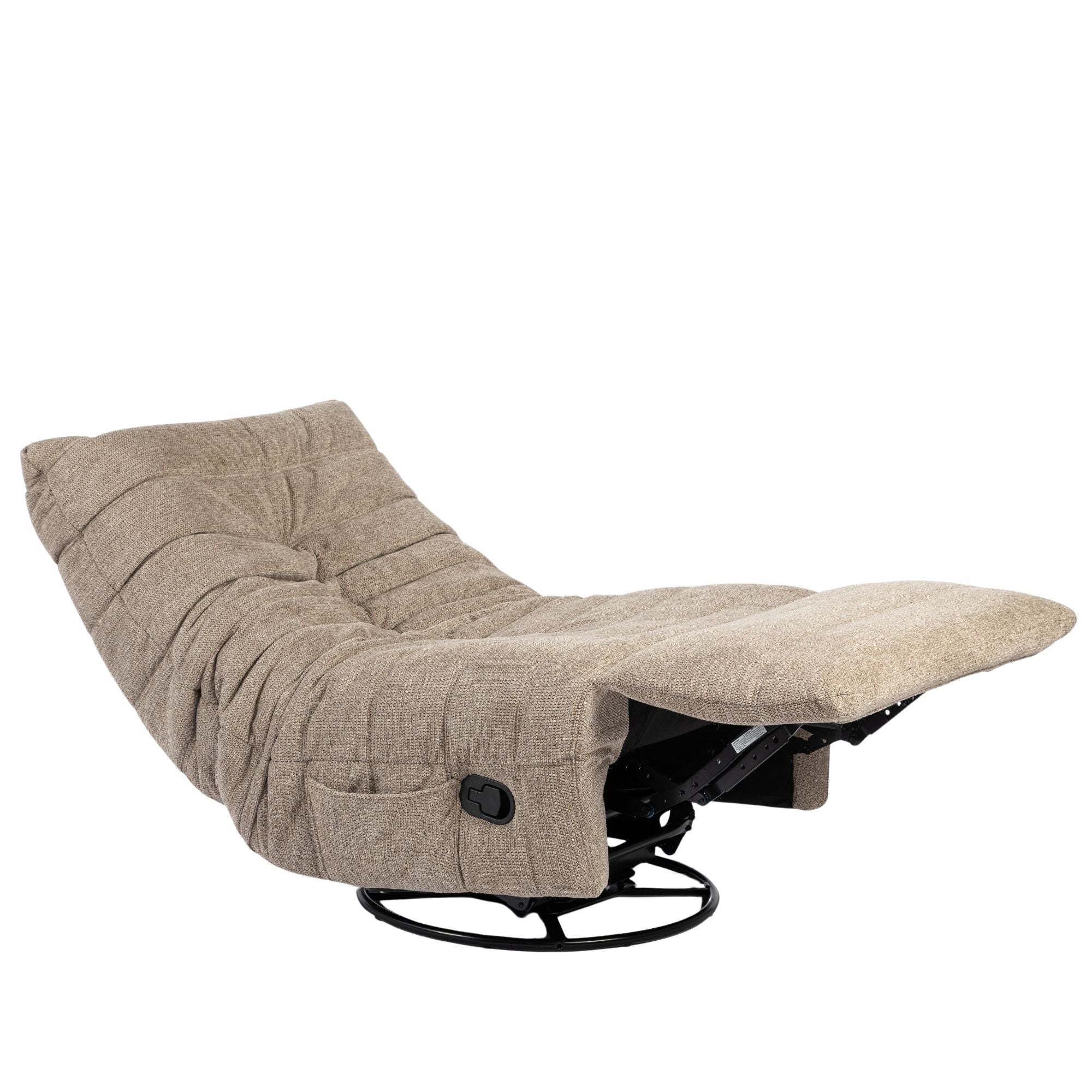 Relaxfauteuil Zen | Taupe - Industrieelinhuis.nl