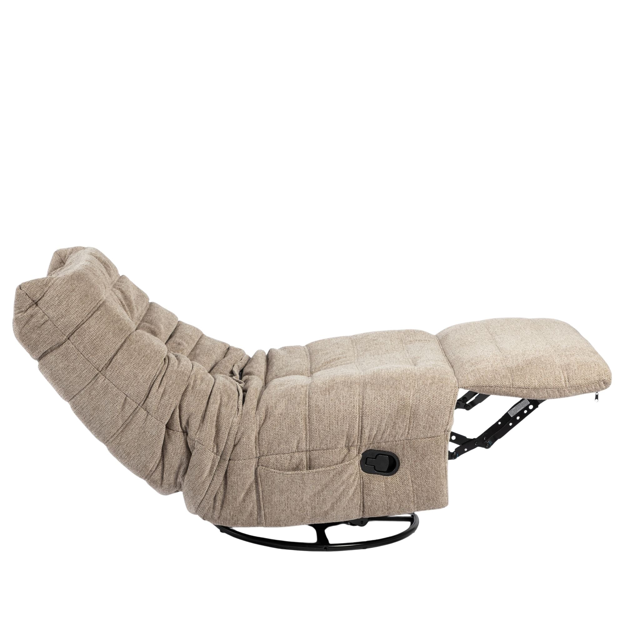 Relaxfauteuil Zen | Taupe - Industrieelinhuis.nl