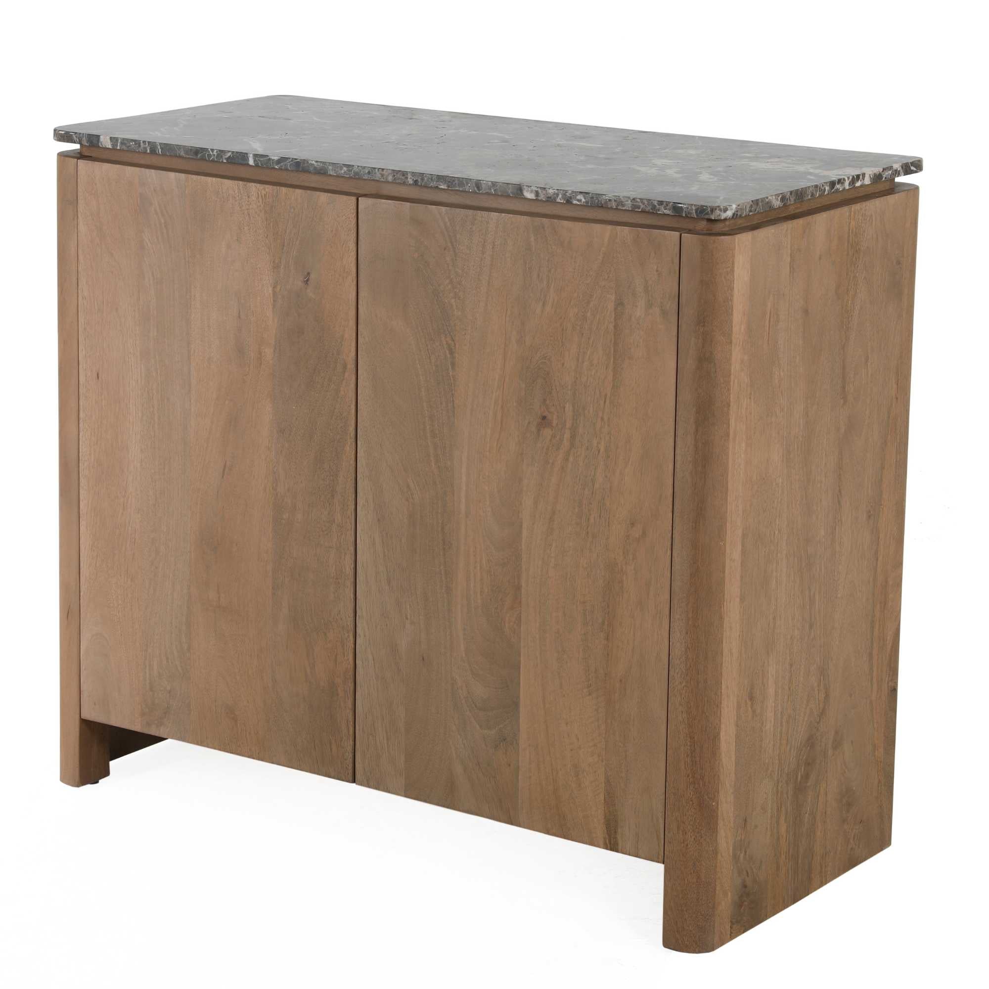 Dressoir Dallas Naturel Mangohout 100 cm - Industrieelinhuis.nl