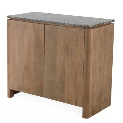 Dressoir Dallas Naturel Mangohout 100 cm - Industrieelinhuis.nl