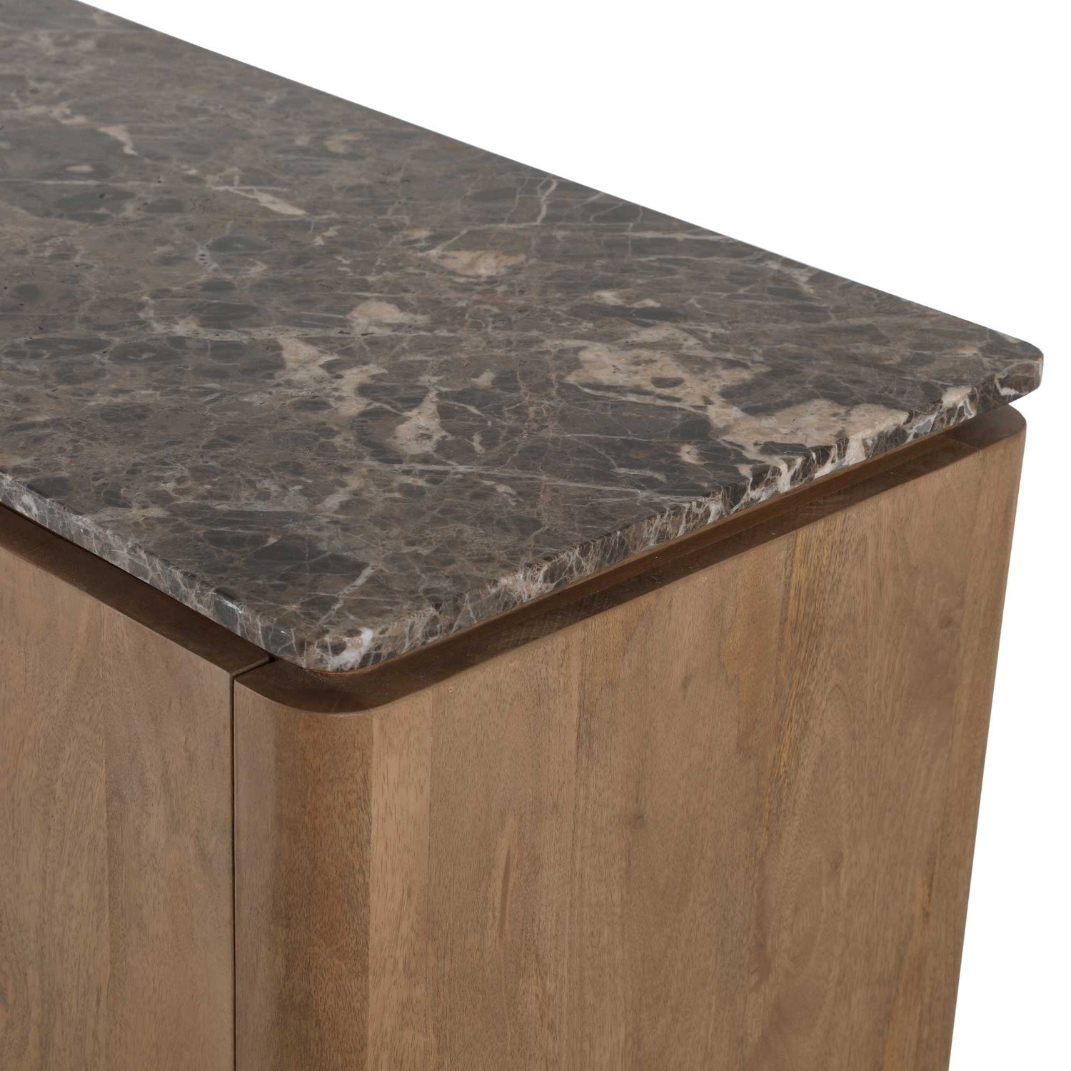 Dressoir Dallas Naturel Mangohout 100 cm - Industrieelinhuis.nl