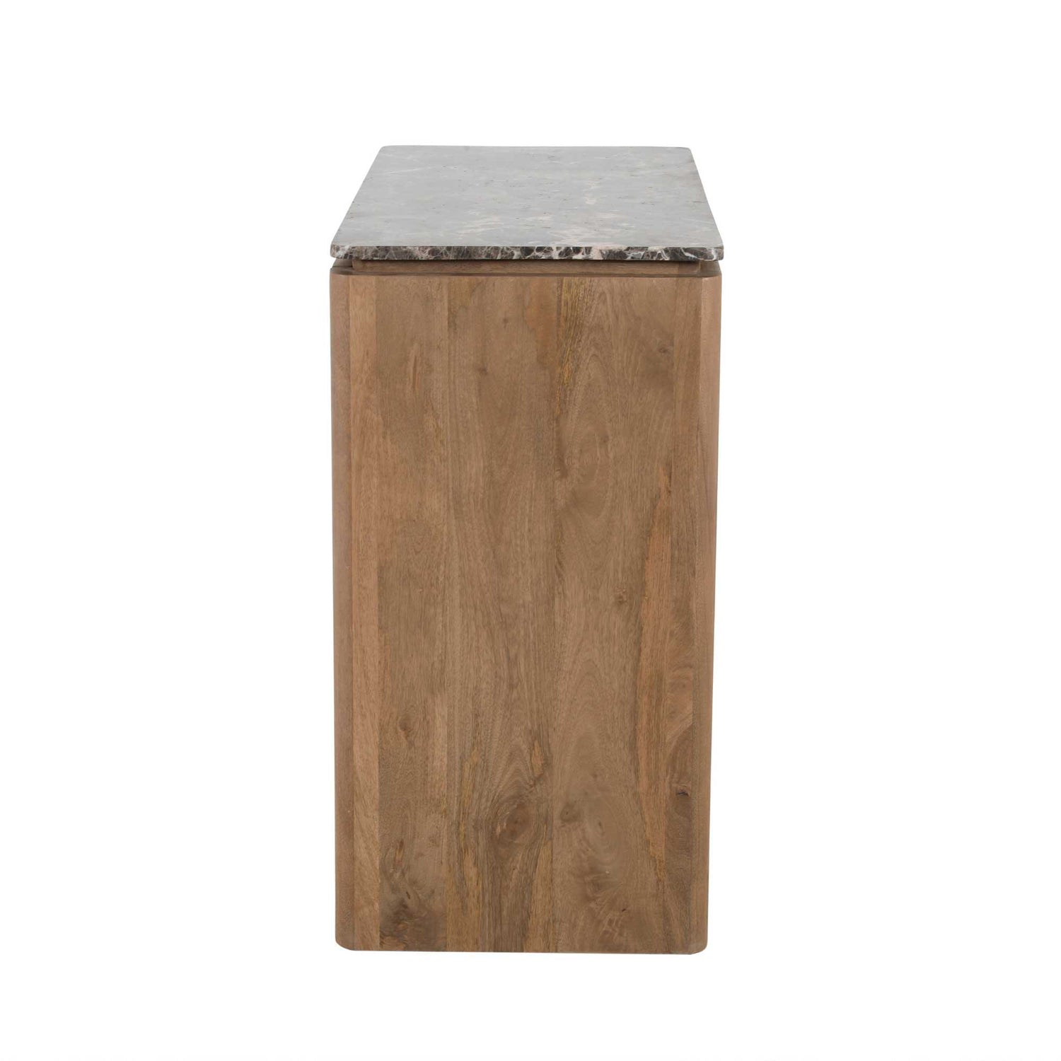 Dressoir Dallas Naturel Mangohout 100 cm - Industrieelinhuis.nl