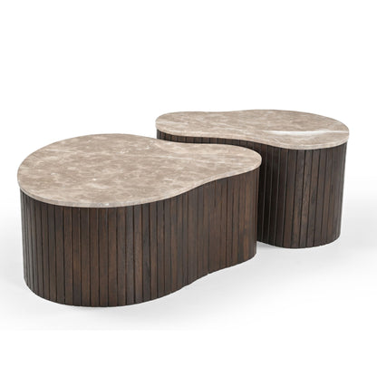 Salontafel Nomi | 70 cm | Organische Salontafel