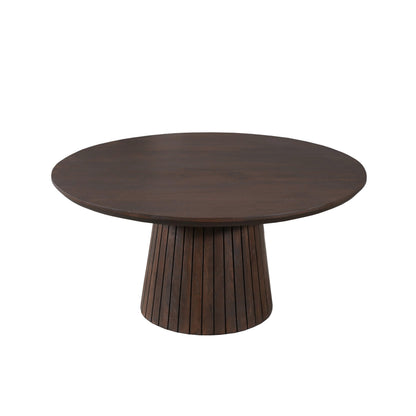 Salontafel Solana Bruin Mangohout 80 cm