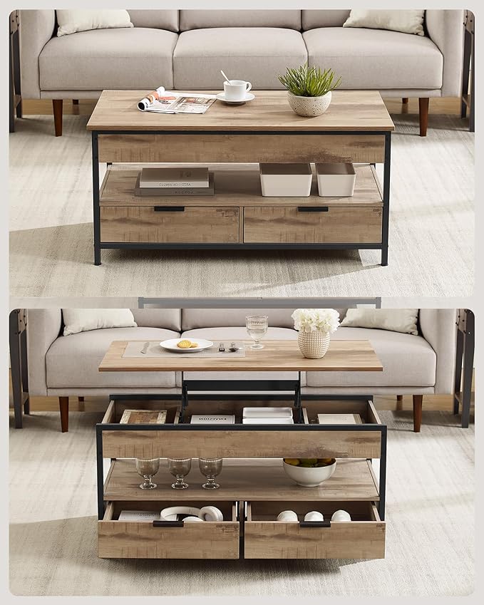 Industriële Salontafel 
