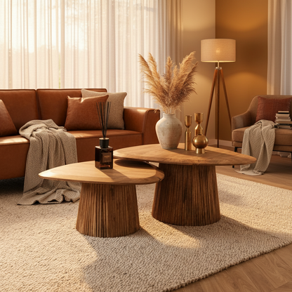 Salontafelset Flow | organische salontafelset