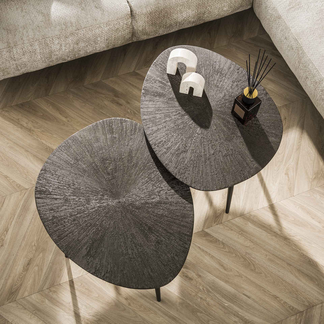 Salontafeset Charles | organische salontafels