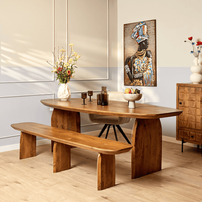 Eettafel Tense Ovaal 300cm - Industrieelinhuis.nl